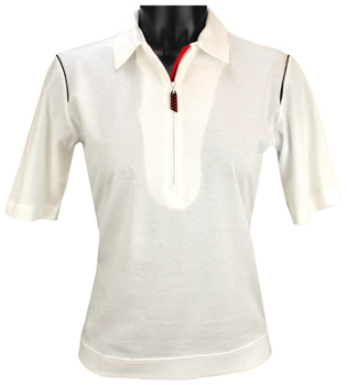 Sport Haley Women's Textured Jacquard Elbow Length Golf Shirts - ON SALE!