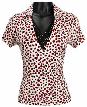 Sport Haley Women's Animal Print Golf Shirts - ON SALE!