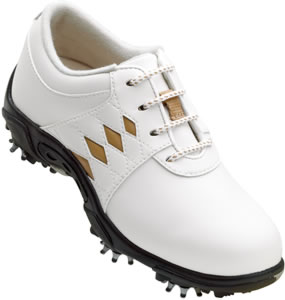 FootJoy Argyle Saddle Junior Golf Shoes - CLOSEOUTS CLEARANCE