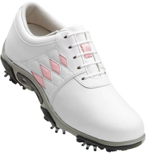 FootJoy Summer Series Argyle Saddle Women's Golf Shoes - CLOSEOUTS CLEARANCE