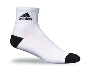 Adidas Tour Performance Quarter Golf Socks 2-Pair Packs
