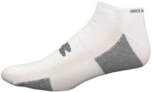 Under Armour HeatGear 4-Pack No Show Golf Socks