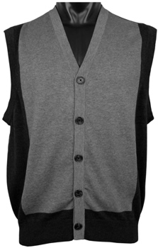 Greg Norman Retro Cardigan Golf Vests - ON SALE!