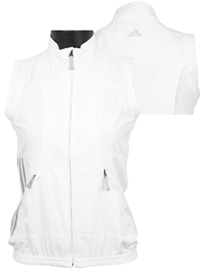 Adidas Women's ClimaProof Wind Full-Zip Stretch Golf Vests - CLOSEOUTS