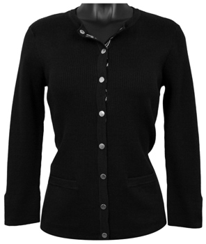 EP Pro Women's Ribbed Three-Quarter Sleeve Golf Cardigans - ON SALE!