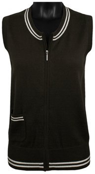 Sport Haley Women's Zip Front Golf Sweater Vests - CLEARANCE