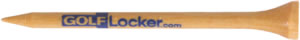 Golf Locker Height Reminder Golf Tee Packs - 3 1/4 inch