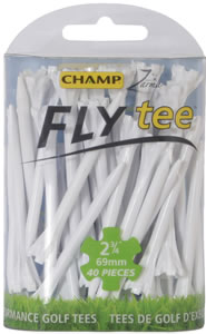 Champ Fly Golf Tee Packs - 2 3/4 inch