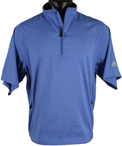 Adidas ClimaProof Wind Short Sleeve Golf Windshirts - 09 CLOSEOUTS