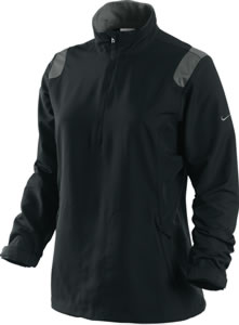 Nike Windproof Half-Zip Women's Golf Jackets - CLEARANCE