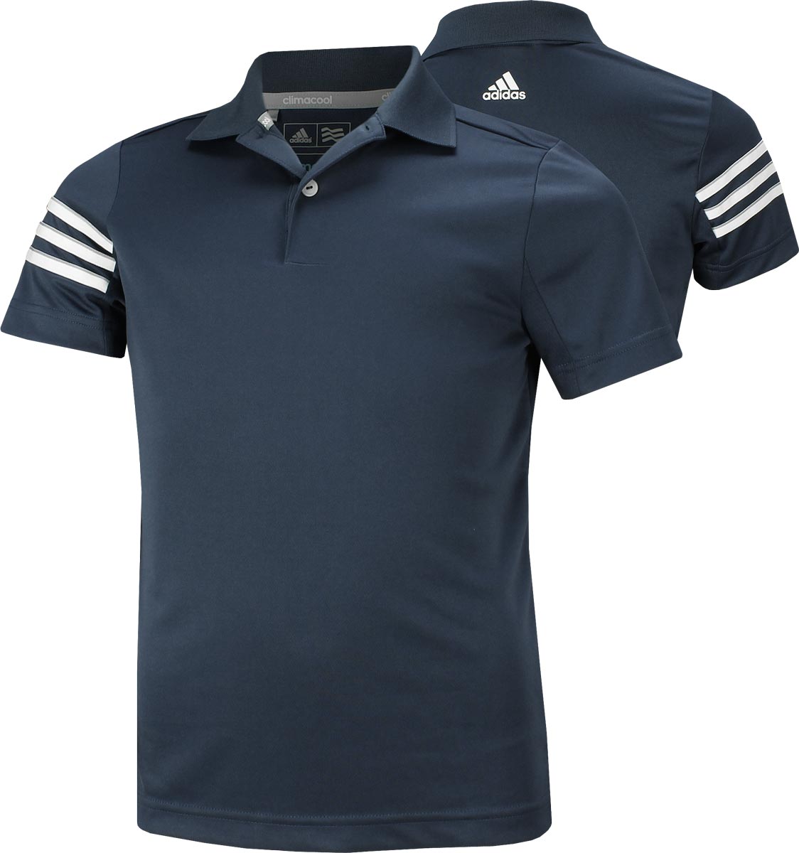 Adidas ClimaCool 3-Stripes Junior Golf Shirts - ON SALE
