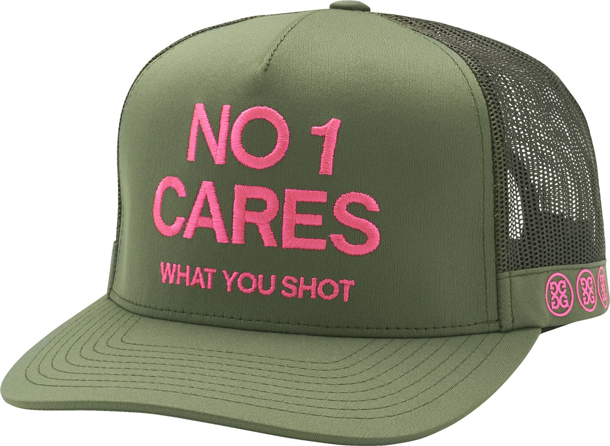 G/Fore No 1 Cares Mesh Trucker Snapback Adjustable Golf Hats