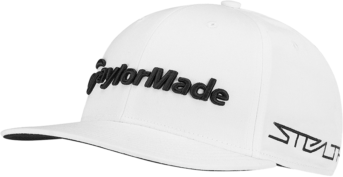 TaylorMade Tour Flat Bill Snapback Adjustable Golf Hats