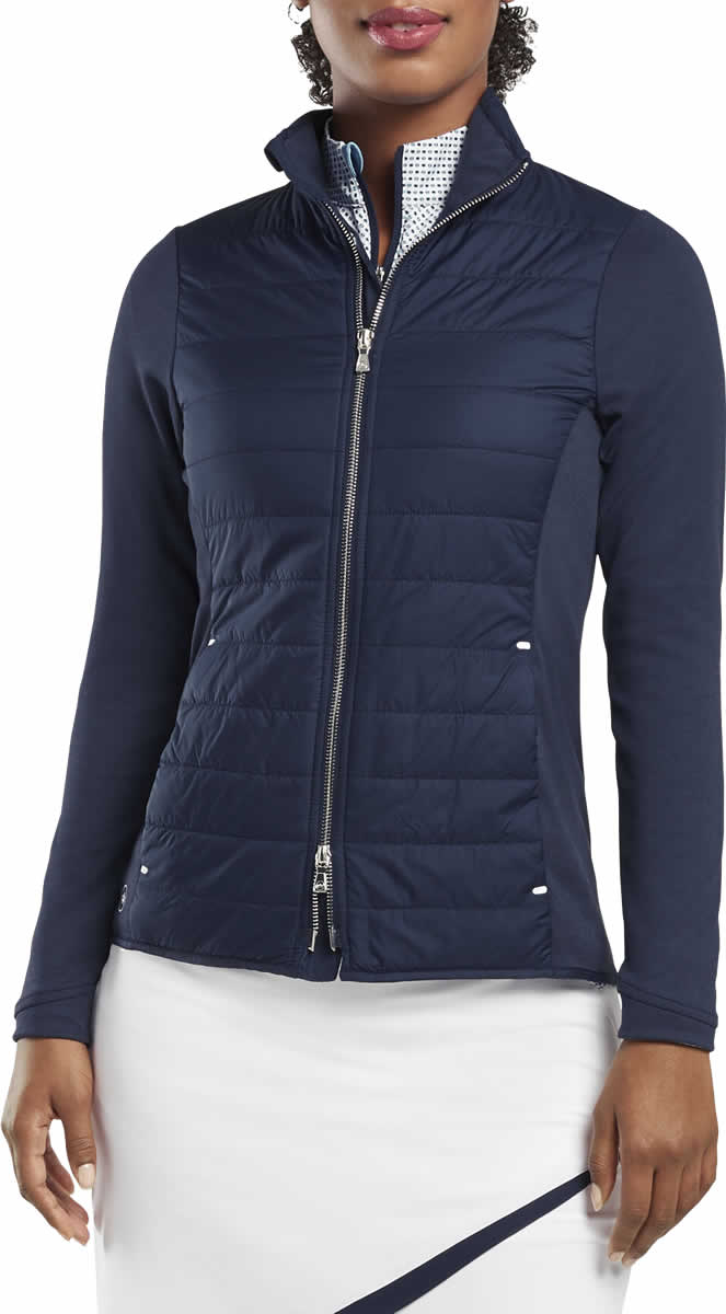 Peter Millar Women's Madeline Hybrid FullZip Golf Jackets