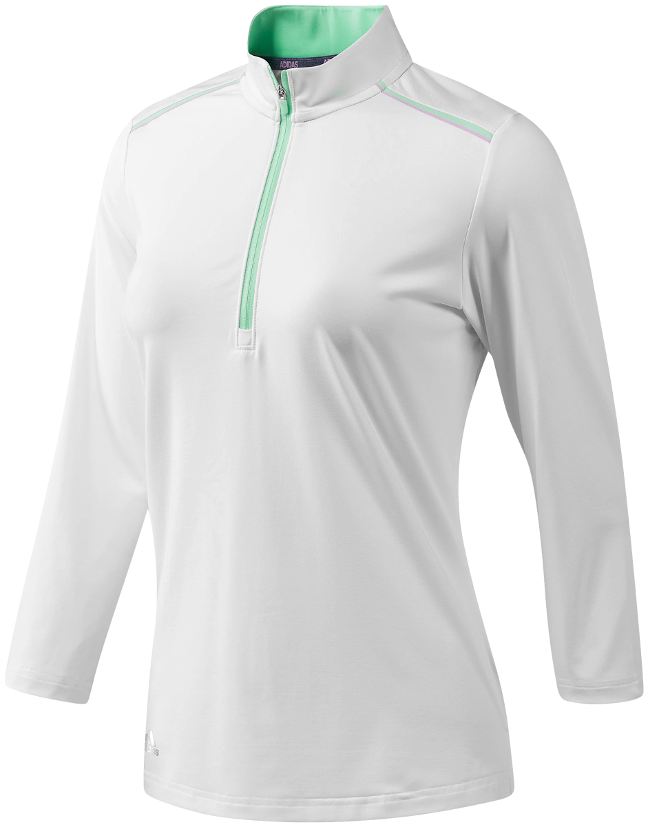 adidas women's long sleeve golf shirts