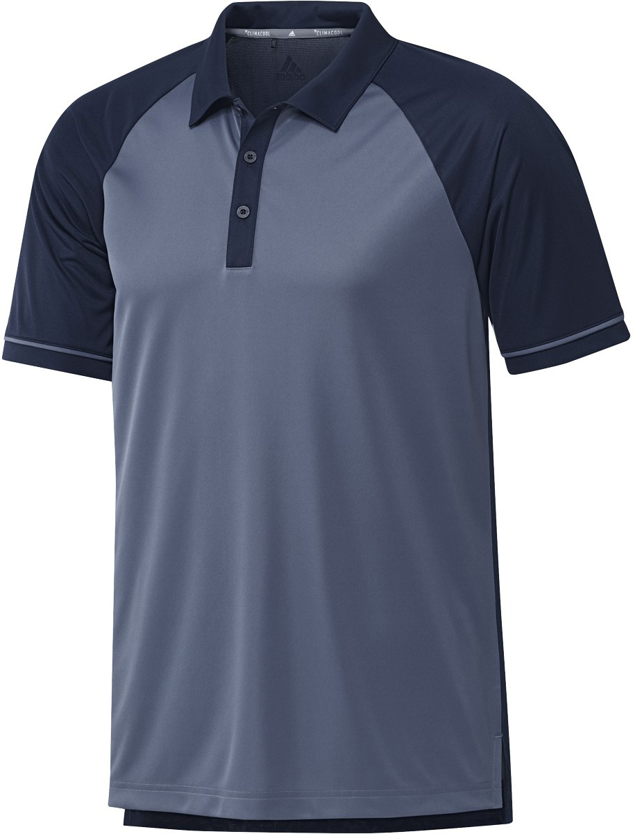 Adidas ClimaCool Jacquard Raglan Golf Shirts