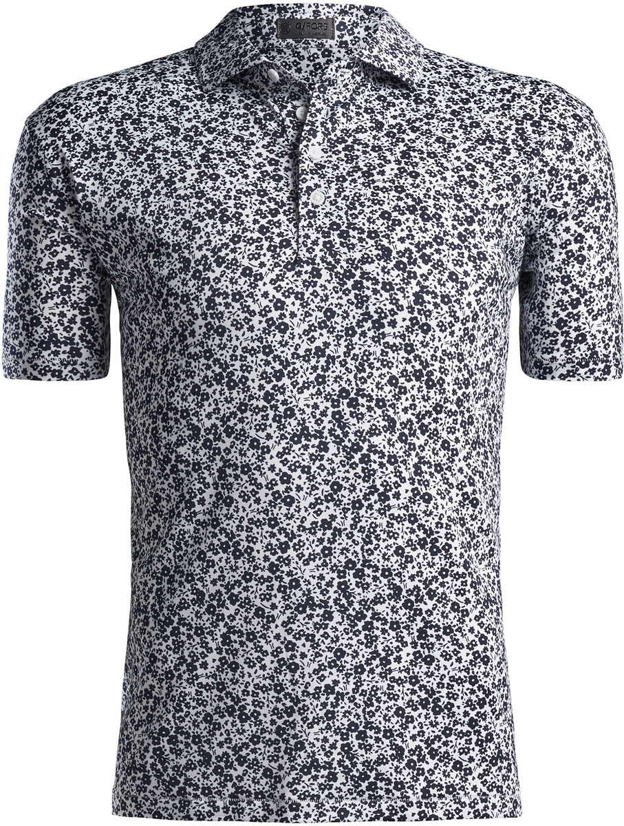 G/Fore Abstract Floral Golf Shirts