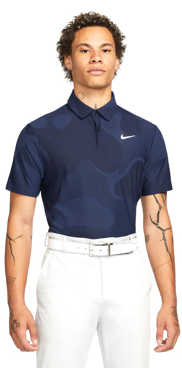 Nike DriFIT Advanced Tour Camo Golf Shirts