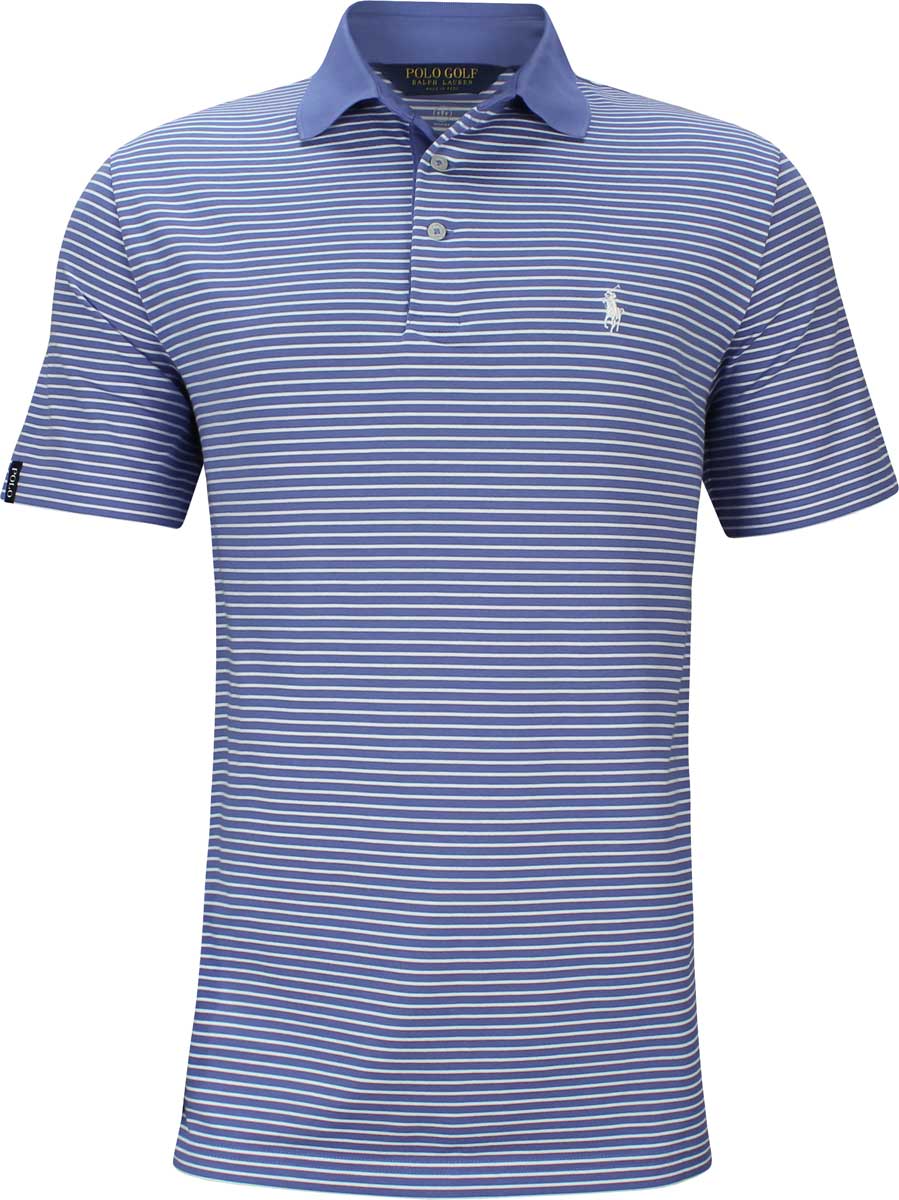 Polo Performance Lisle Striped Golf Shirts