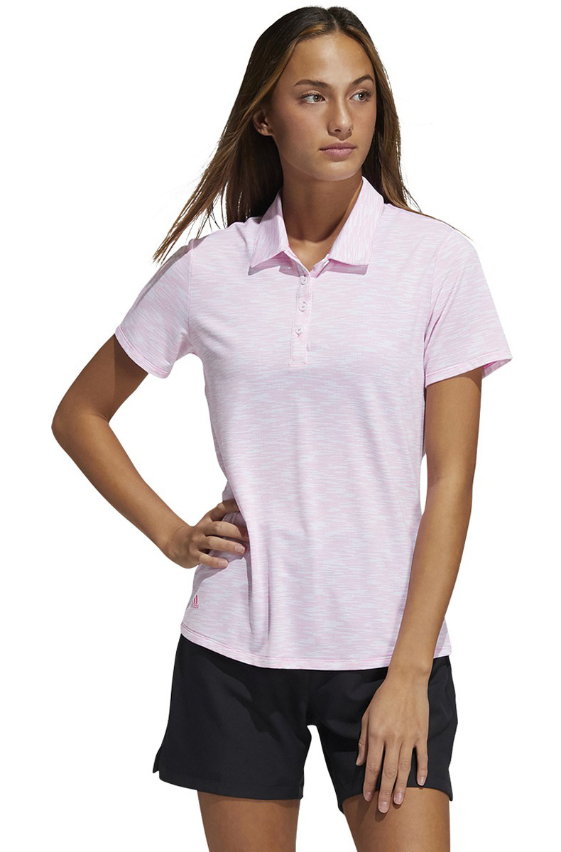 Adidas Women's Space Dye Golf Shirts -
