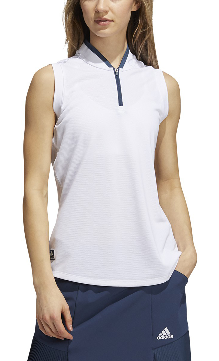 Adidas Women's Equipment Sleeveless Golf Shirts - ON SALE