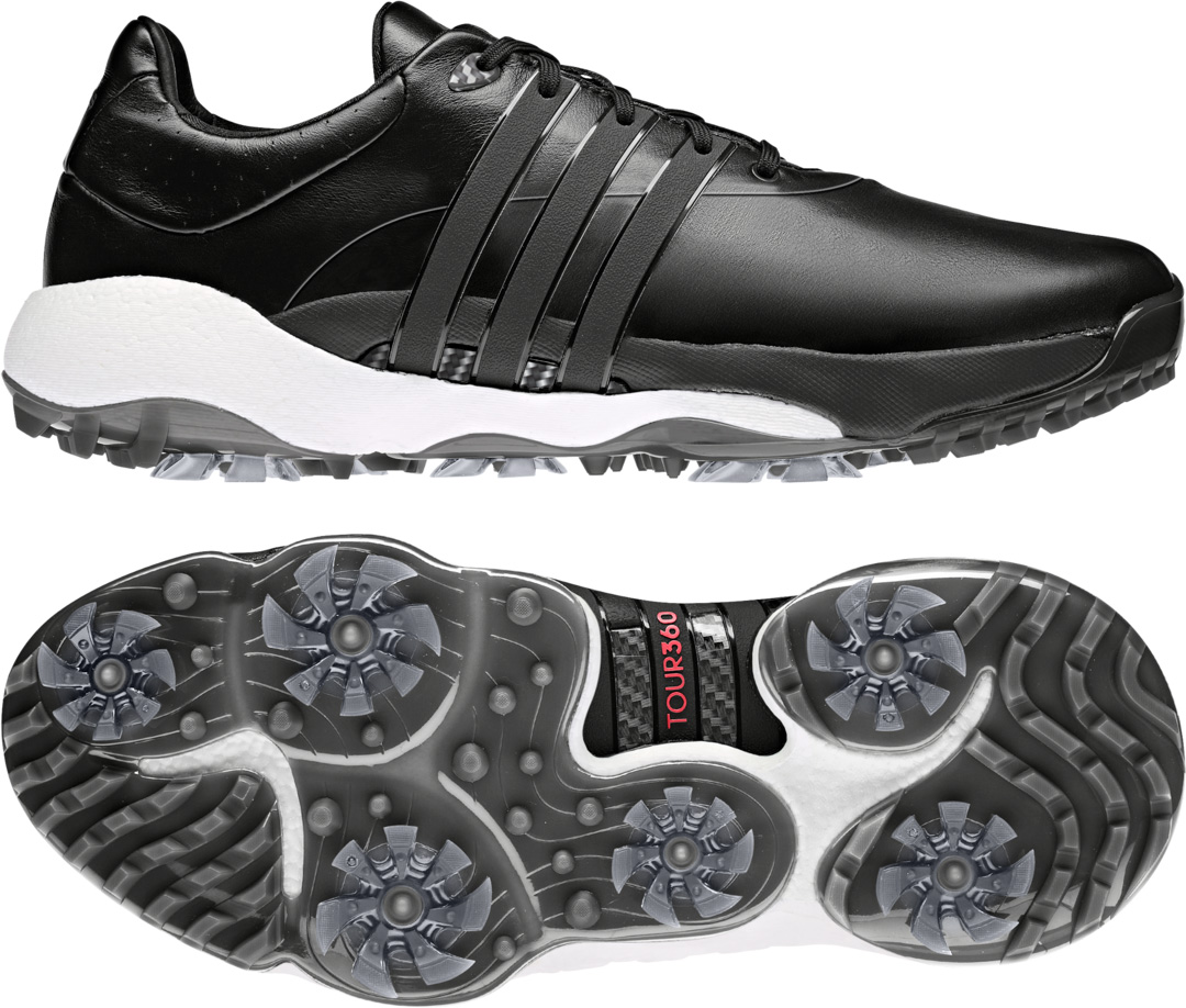 Adidas S2G Boa Spikeless Golf Shoes - Men's - Core Black Six - 12