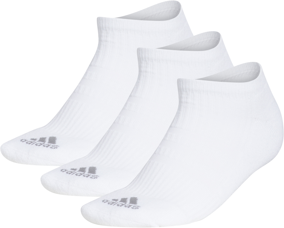 Adidas Women's Primegreen Comfort Low Cut Golf Socks - 3-Pair Packs