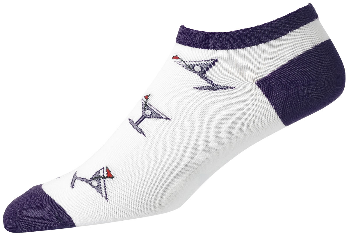 FootJoy ComfortSof Martini NonCushion Low Cut Women's Golf Socks