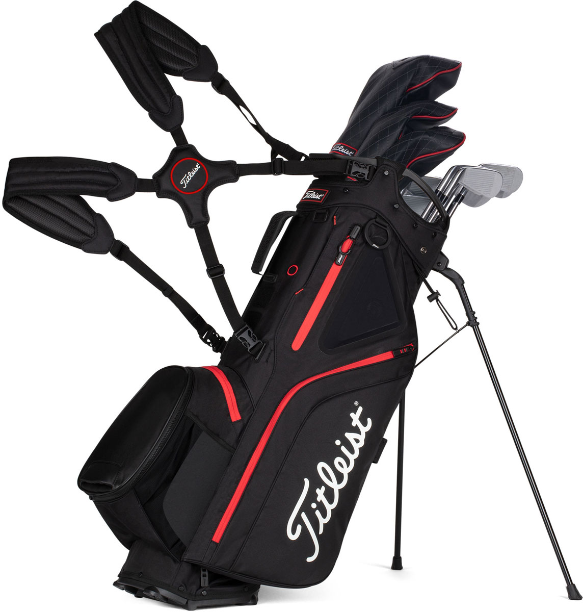golf travel bag with stand
