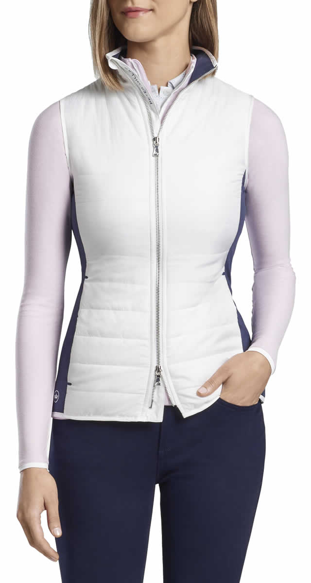 Peter Millar Women's Lizzie Hybrid FullZip Golf Vests