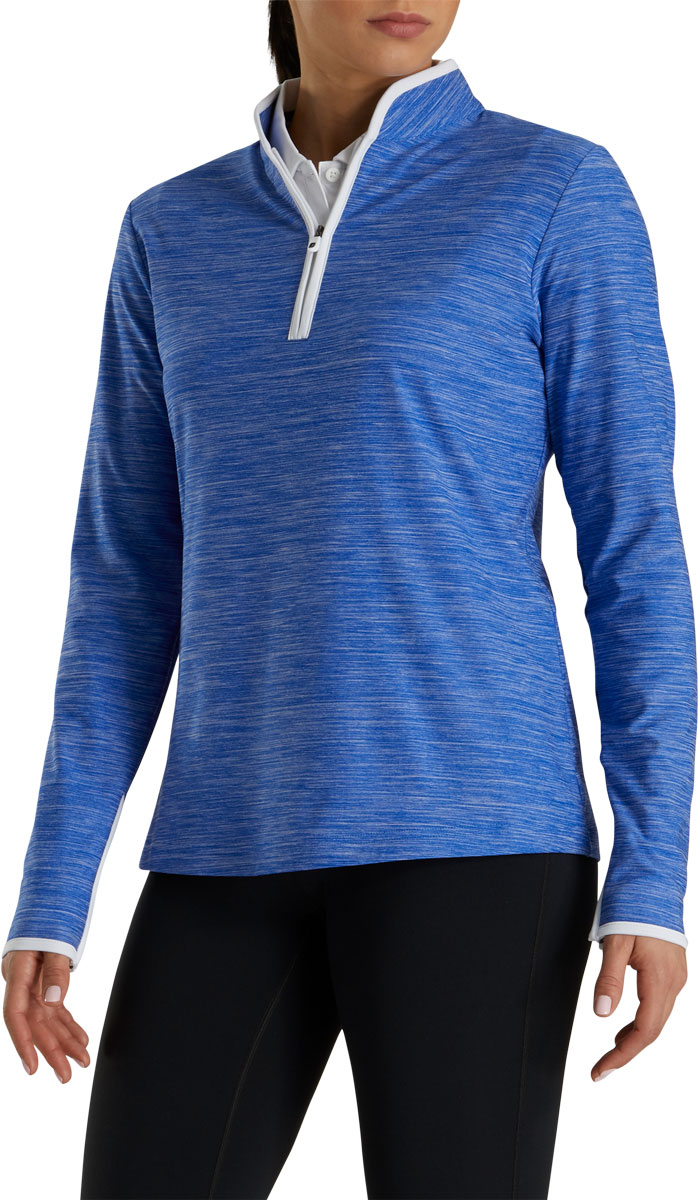 FootJoy Women's Space Dye HalfZip Golf Pullovers